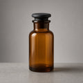 Amber chemical bottle